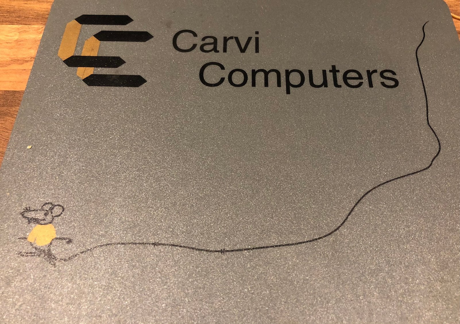 Gezocht: Carvi computer/case badge, Ophalen