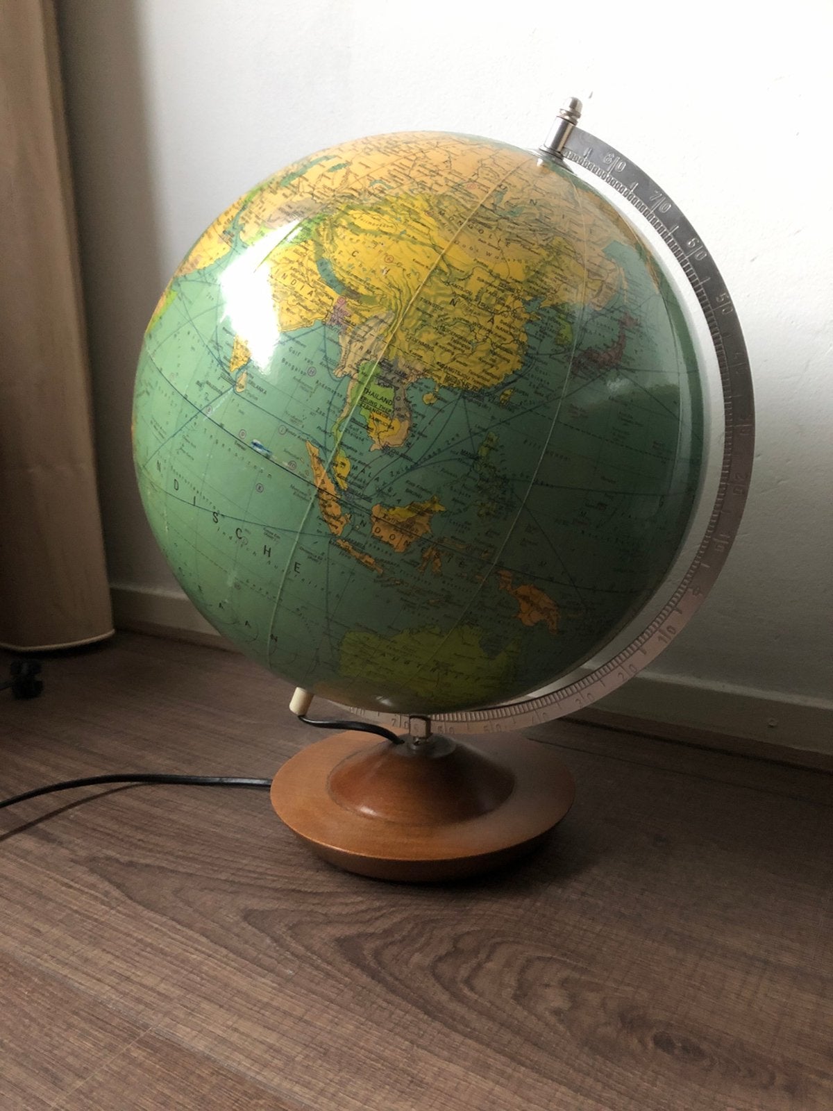 Wereldbol / globe, Gebruikt, 33 cm, Fysische wereldbol, Ophalen of Verzenden