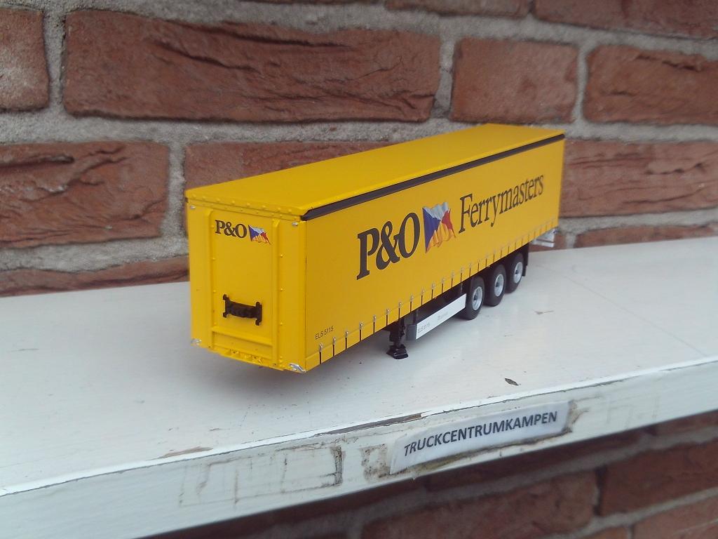 WSI  Curtain  Side  Trailer  van  P.  &  O.  Ferrymaster., Ophalen of Verzenden, Nieuw, Bus of Vrachtwagen, Wsi