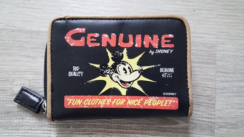 Portemonnee van disneyland, Overige merken, Gebruikt, Zwart, Ophalen of Verzenden