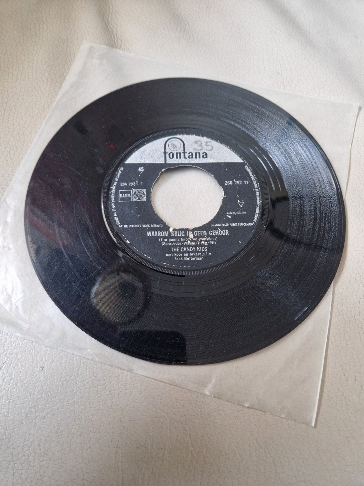 The Candy Kids Waarom krijg ik geen gehoor, Ophalen of Verzenden, Gebruikt, 7 inch, Nederlandstalig