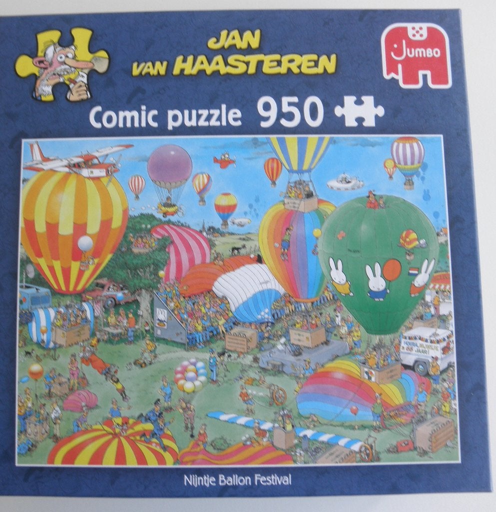 JAN VAN HAASTEREN PUZZEL, Ophalen, 500 t/m 1500 stukjes, Zo goed als nieuw, Legpuzzel