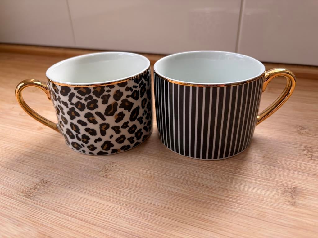 Leuke kopjes H&M Home, Ophalen, Zo goed als nieuw, Overige stijlen, Kop(pen) en/of Schotel(s)