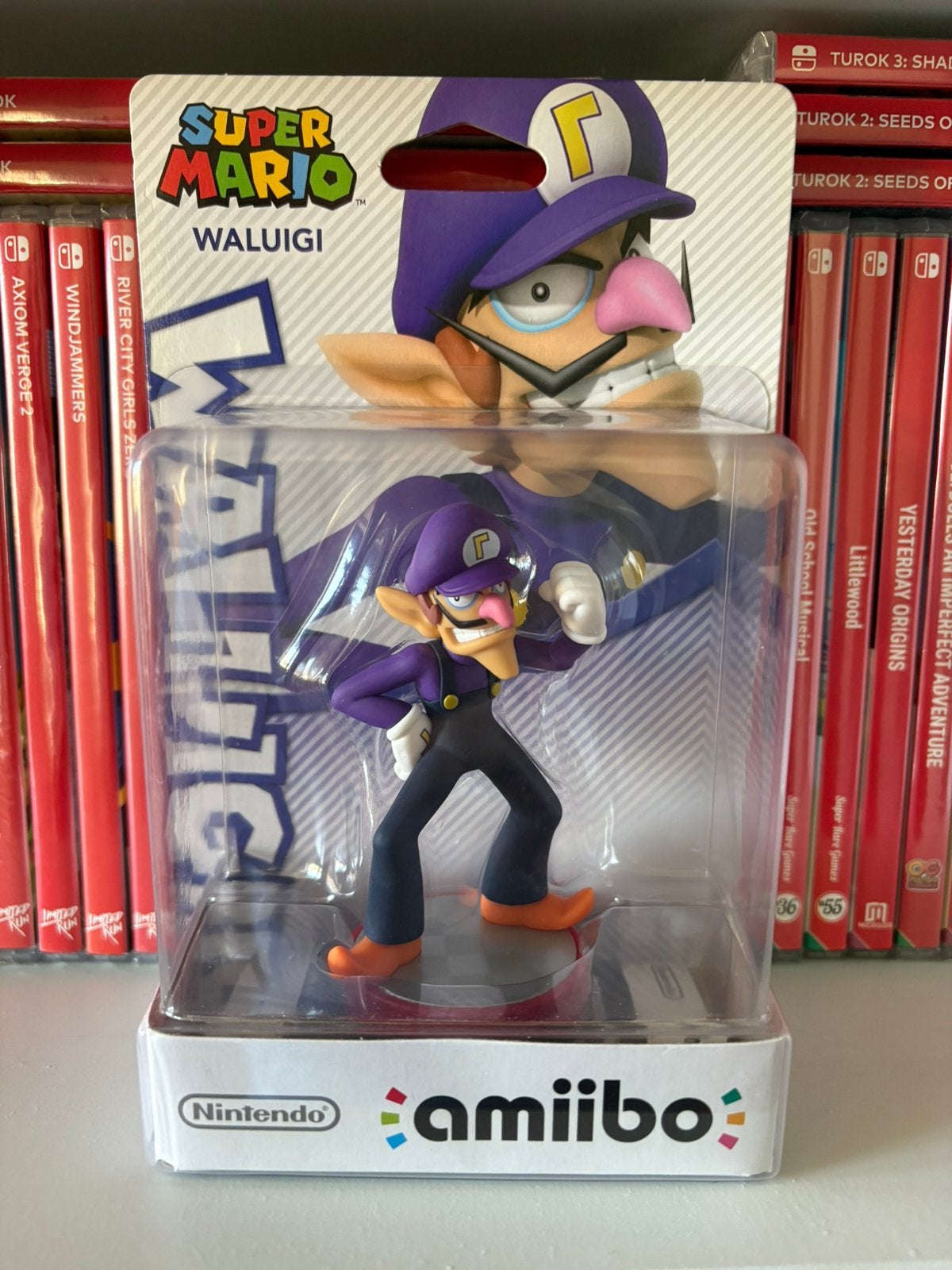 Amiibo Waluigi( Super Mario Collection), Ophalen of Verzenden, Nieuw