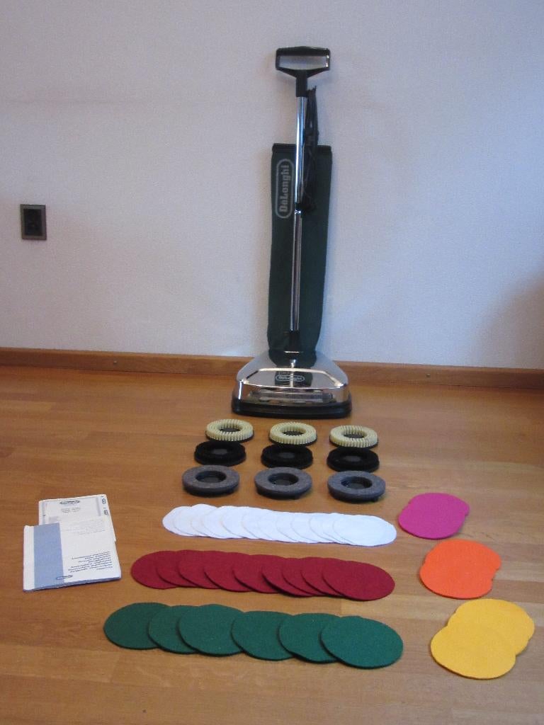 Boenmachine Delonghi 500 watt,voor alle houten vloeren., Ophalen of Verzenden, Gebruikt, Overige typen