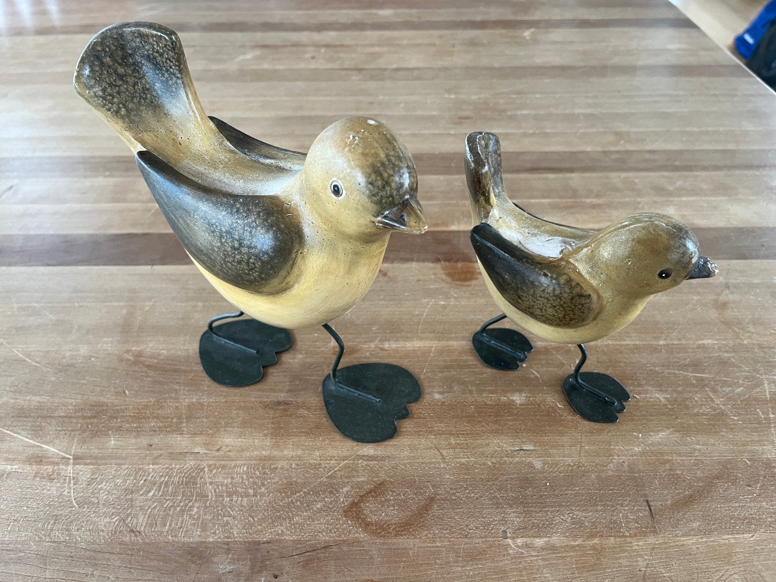 Decoratieve kippen, Verzamelen, Beelden en Beeldjes, Ophalen, Gebruikt, Dier