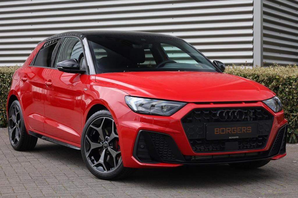 Audi A1 Sportback 40 TFSI 207PK Sonos l Rode Stiksels l Came, Auto's, 4 cilinders, 1984 cc, Alcantara, Bedrijf