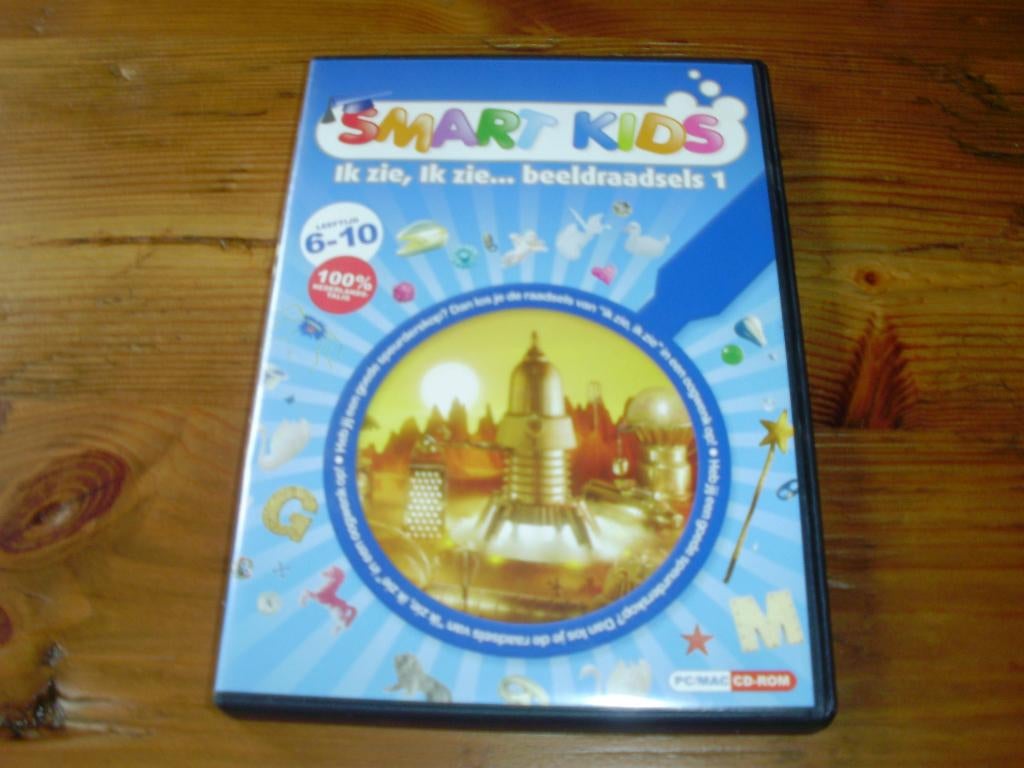 Smart Kids / CDrom / Ik zie Ik zie... beeldraadsels 1, Computers en Software, Educatie- en Cursussoftware, Ophalen of Verzenden