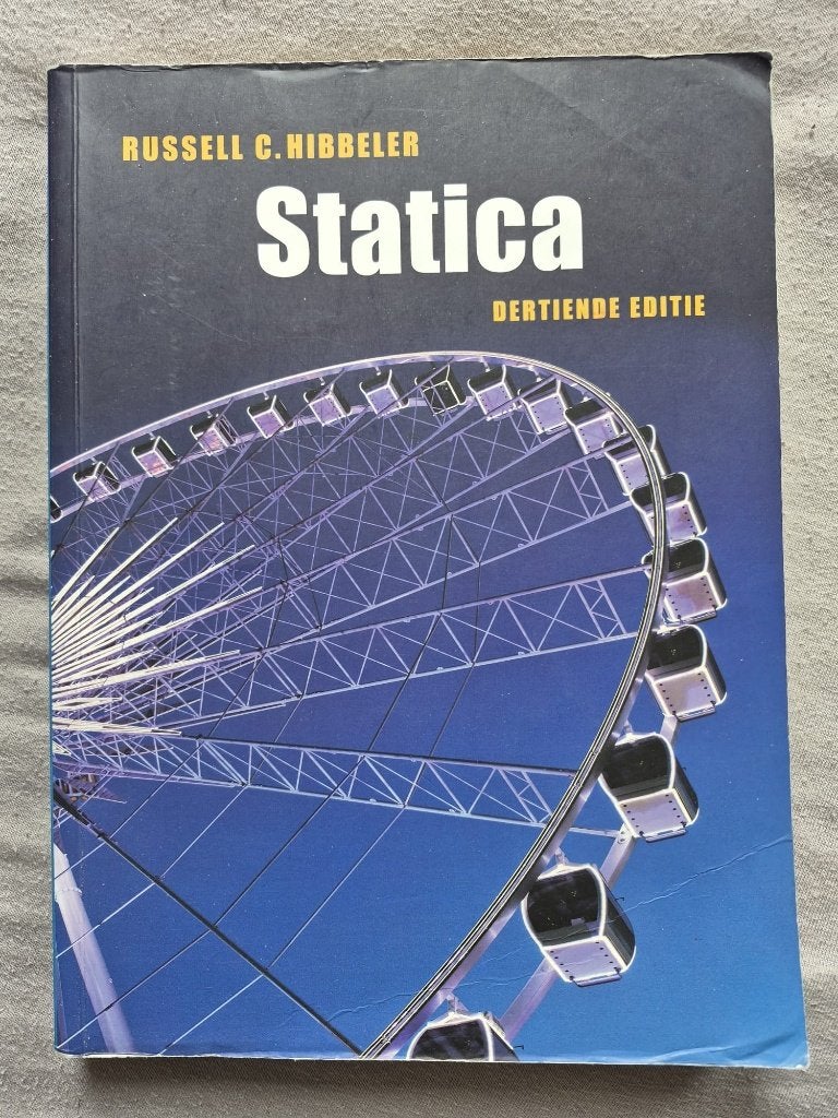 Statica, Boeken, Ophalen, HBO, Zo goed als nieuw, Russell C. Hibbeler