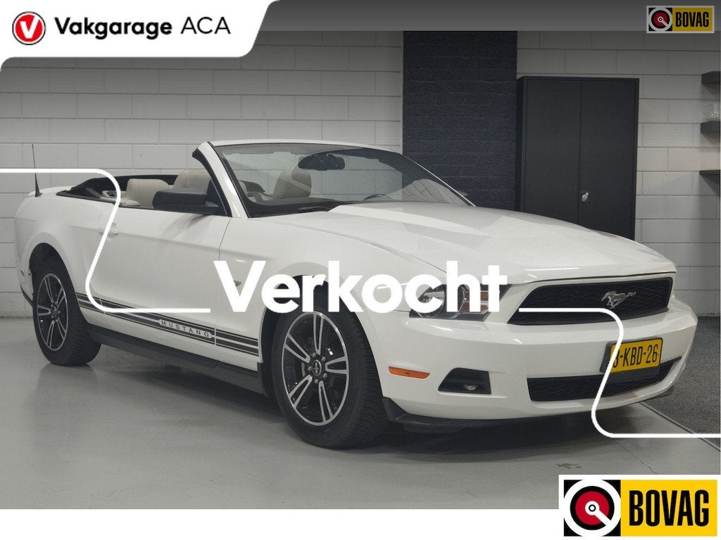 Ford USA Mustang 4.0 V6, Auto's, Ford Usa, Euro 5, Gebruikt, Cabriolet, 4 stoelen