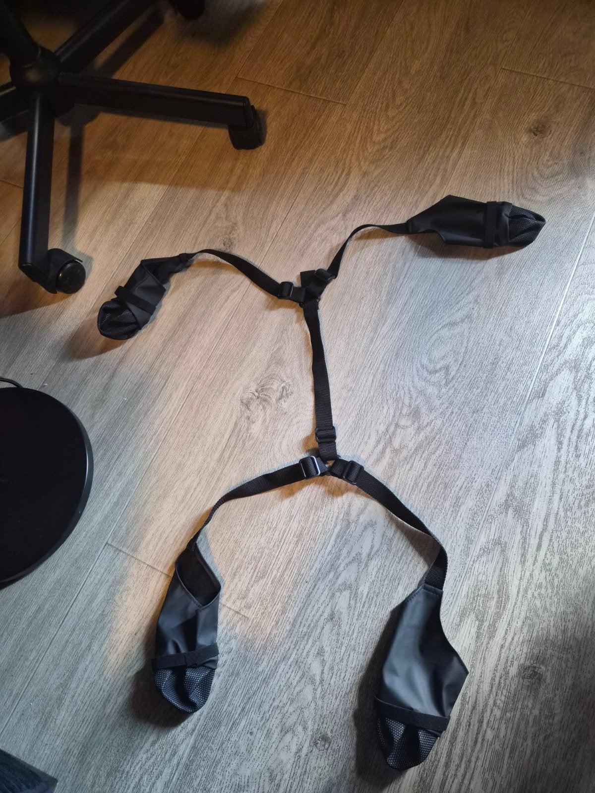 Harnas voor hond met voetjes , verstelbaar, Ophalen