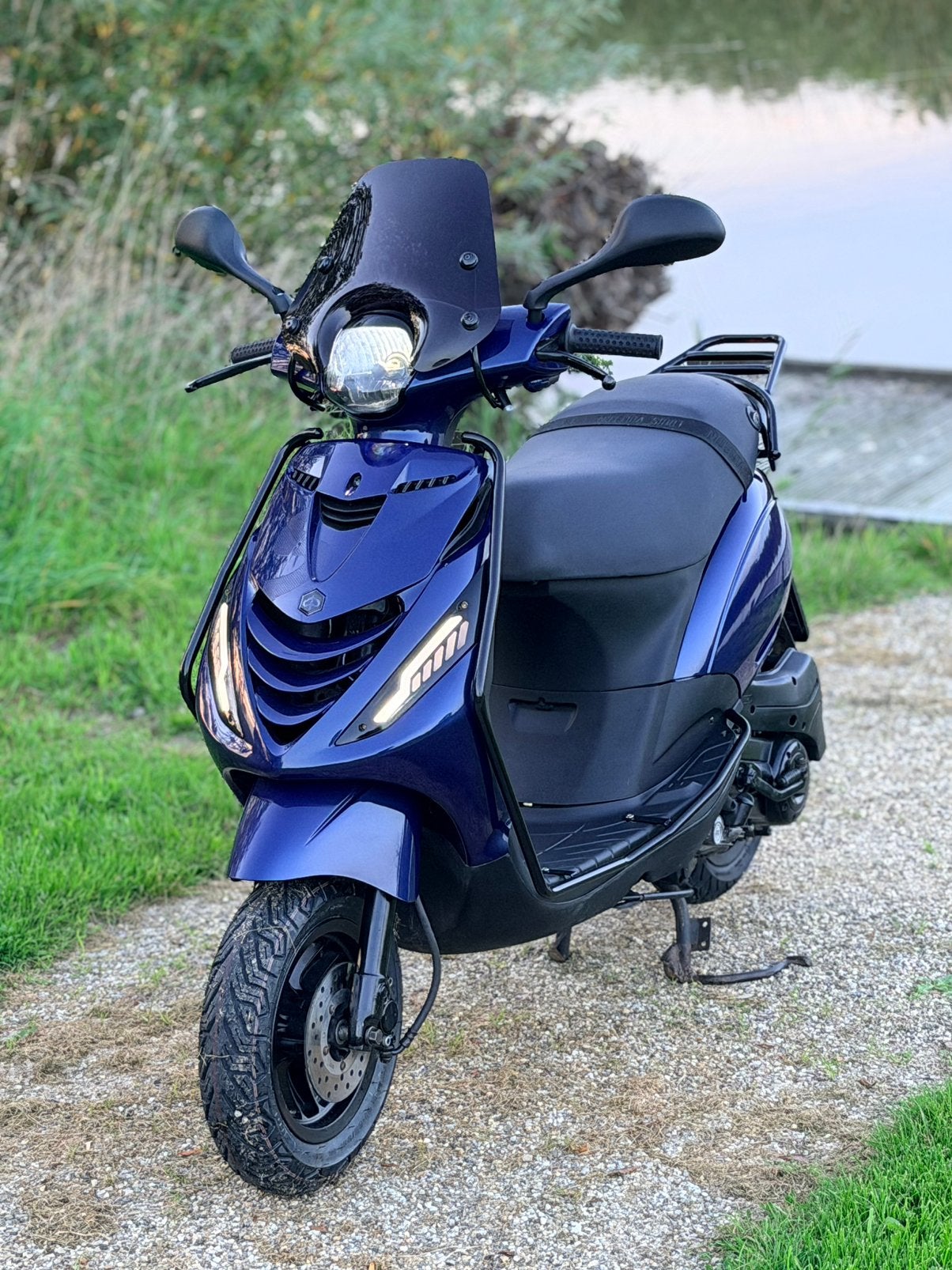 Piaggio zip brom 4takt 50cc, Ophalen, Maximaal 45 km/u, Zip, Zo goed als nieuw