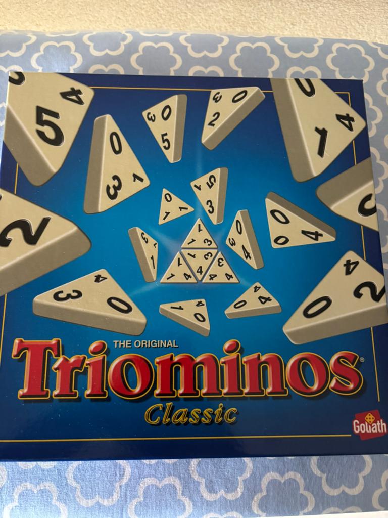 Triominos spel NIEUW, Ophalen of Verzenden, Zo goed als nieuw