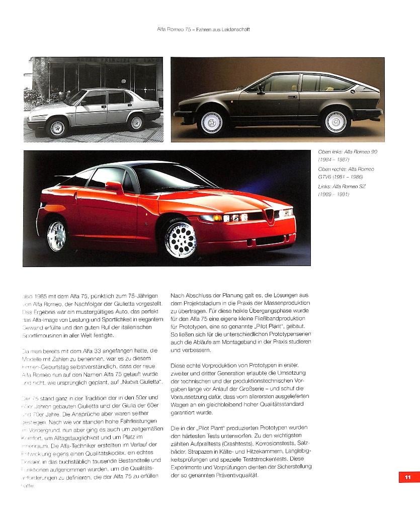 Alfa Romeo 75, Umberto Di Paolo, Nieuw, Verzenden, Alfa Romeo
