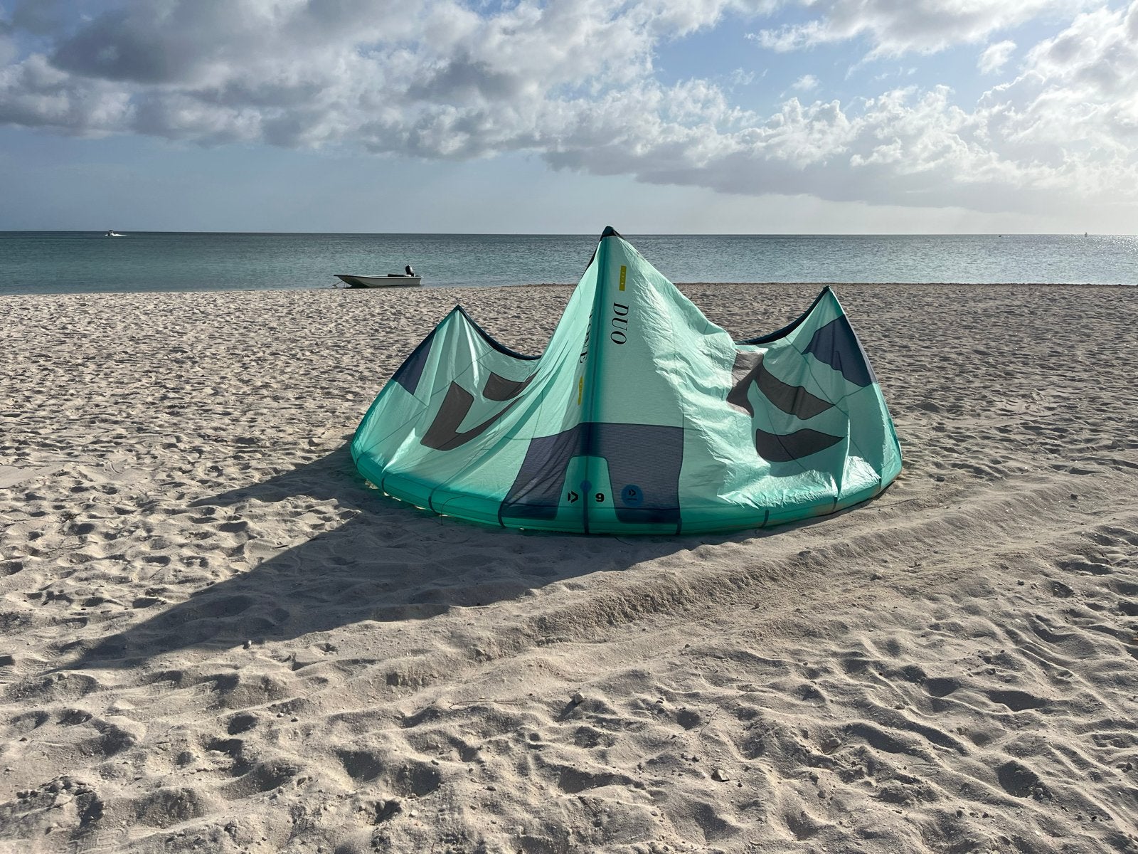 Duotone Dice 2021 Kite (9m²), Watersport en Boten, Geen board, Ophalen of Verzenden, Gebruikt, 9 m²