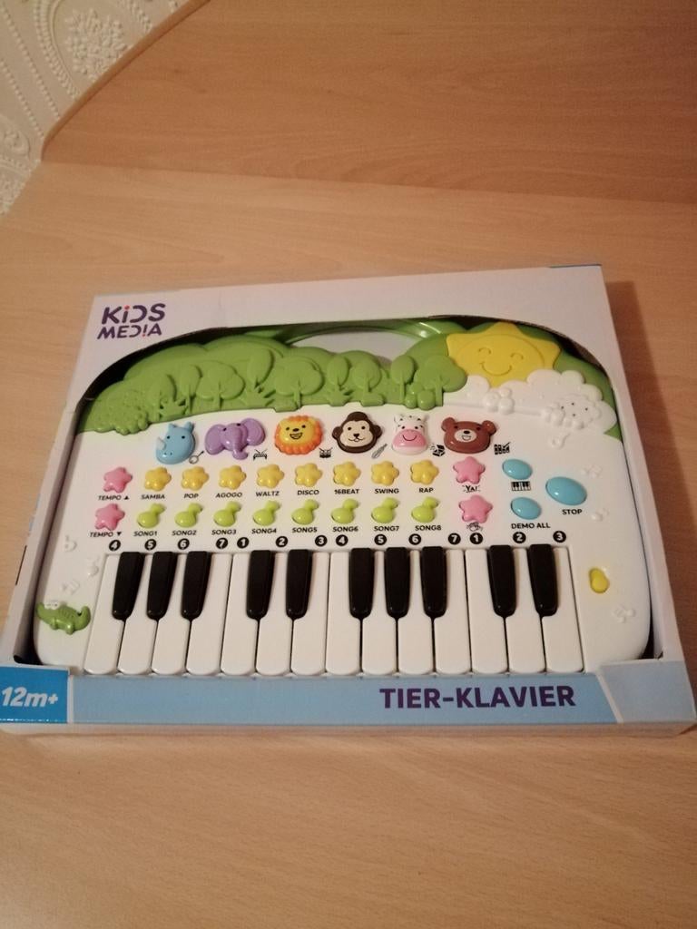 Kinderpiano met dieren geluiden nieuw, Ophalen, Nieuw, Overige aantallen, Overige merken