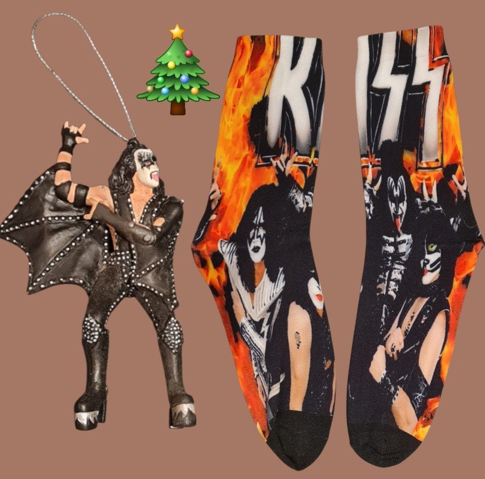 KISS SOKKEN + KERST HANGER GENE SIMMONS, Ophalen of Verzenden, Nieuw