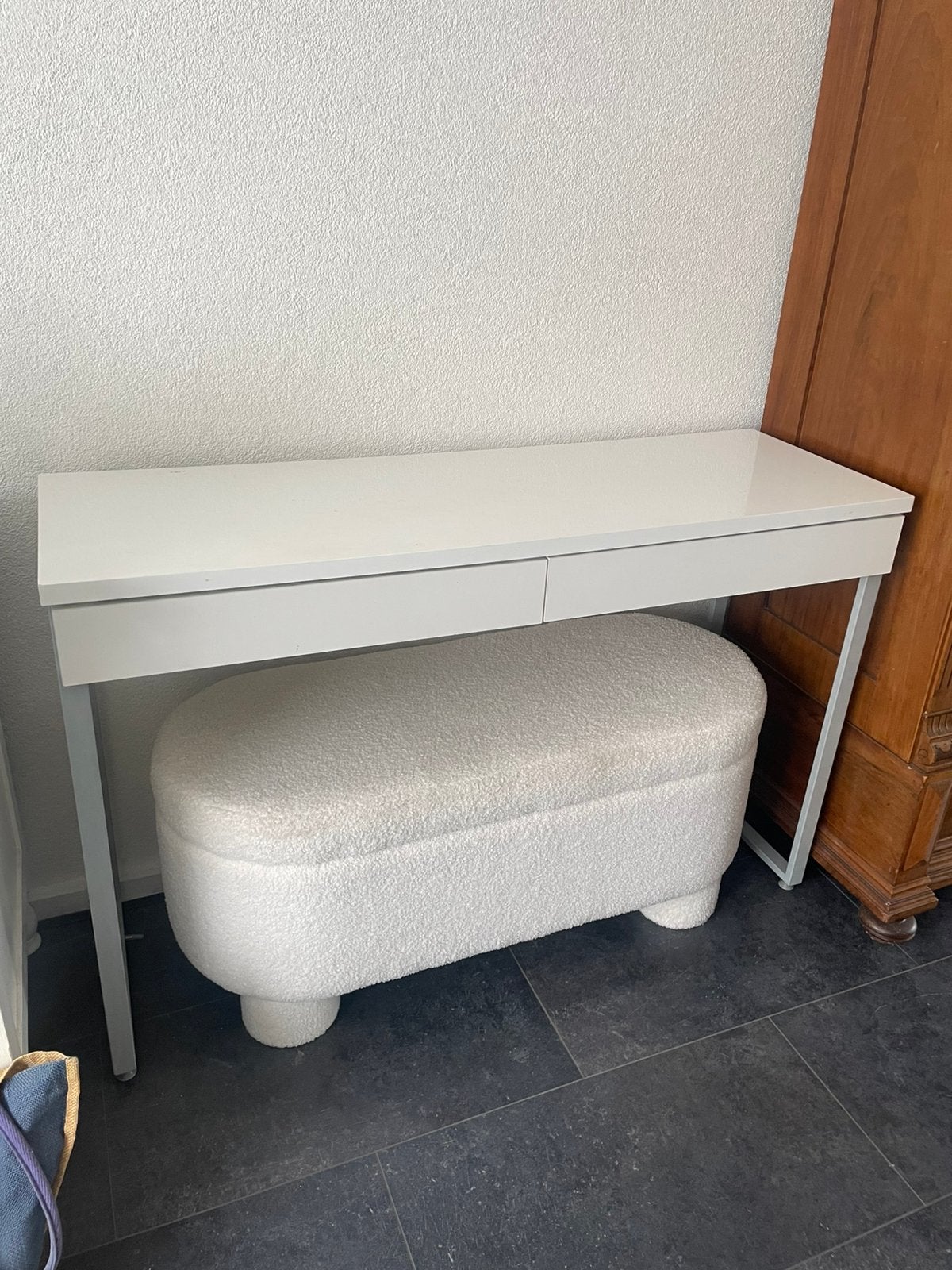bureau 40 x 120, Gebruikt, 100 tot 150 cm, Ophalen of Verzenden, 25 tot 50 cm