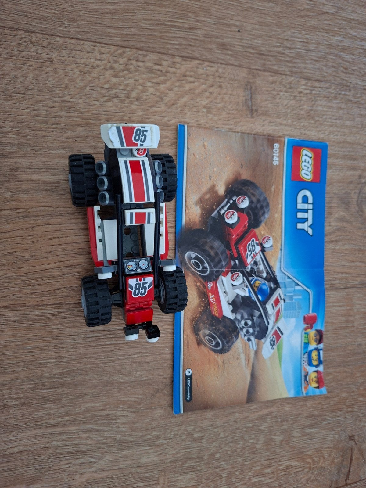 lego 60145 auto, Lego, Ophalen of Verzenden, Complete set, Inclusief instructies