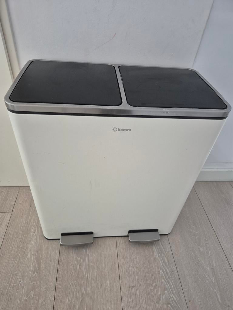 Homra pedaalemmer met twee vakken, 60 liter, Ophalen of Verzenden