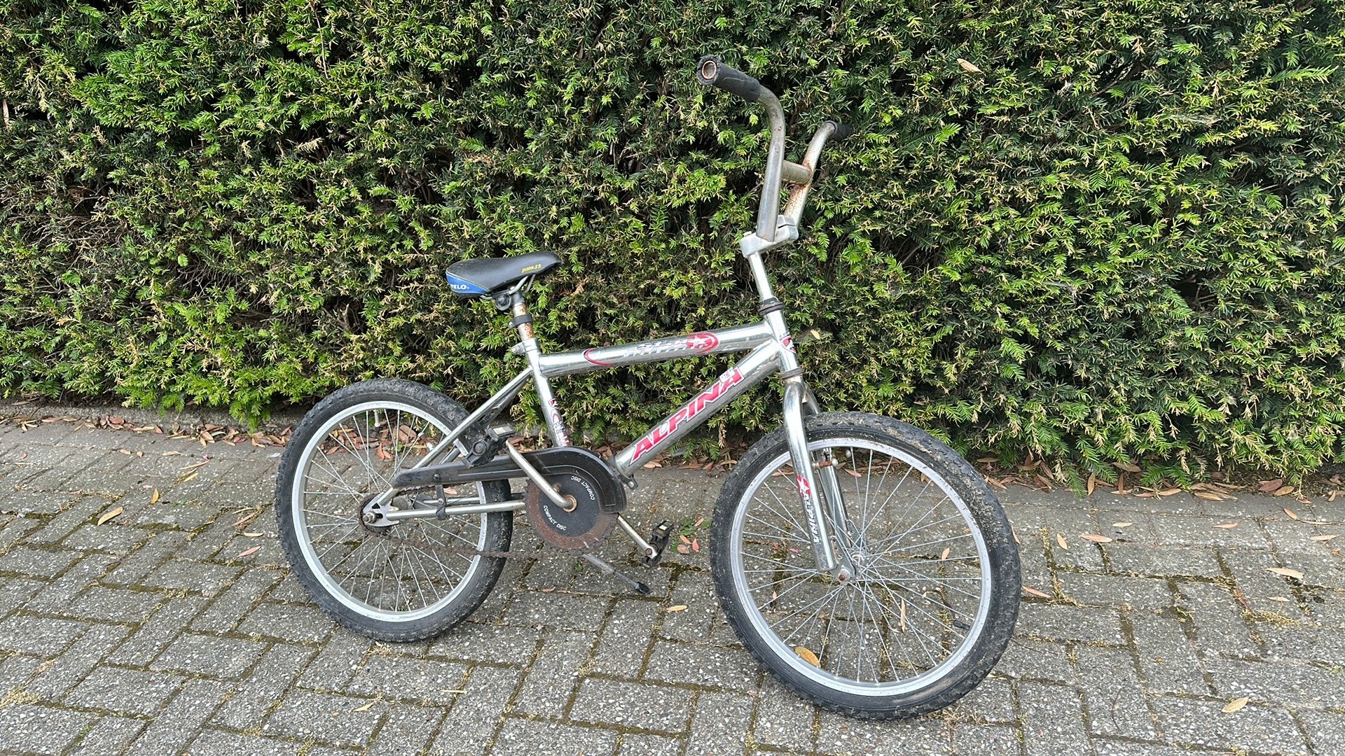 Alpina crosss fietsje, Ophalen