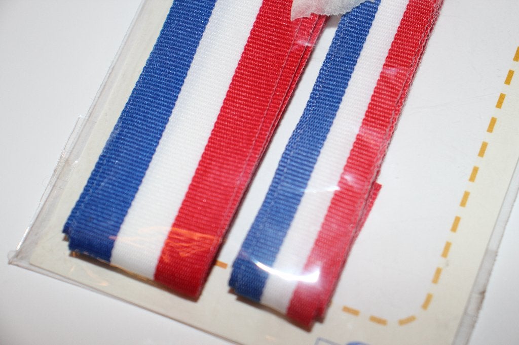 Geweven band 15mm 25mm - Nederlandse vlag gestreept #3024, Hobby en Vrije tijd, Naaien en Fournituren, Nieuw, Lint, Band of Elastiek