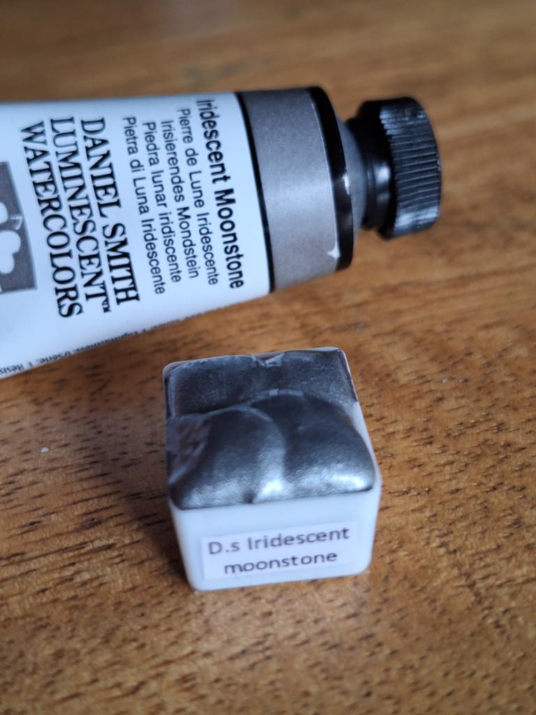 Daniel Smith Iridescent Moonstone aquarelverf (½ napje), Ophalen of Verzenden, Nieuw