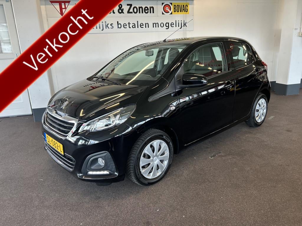 Peugeot 108 1.0 e-VTi Active | Airco | Bluetooth | 5 deurs |, Voorwielaandrijving, Stof, Gebruikt, Met garantie (alle)