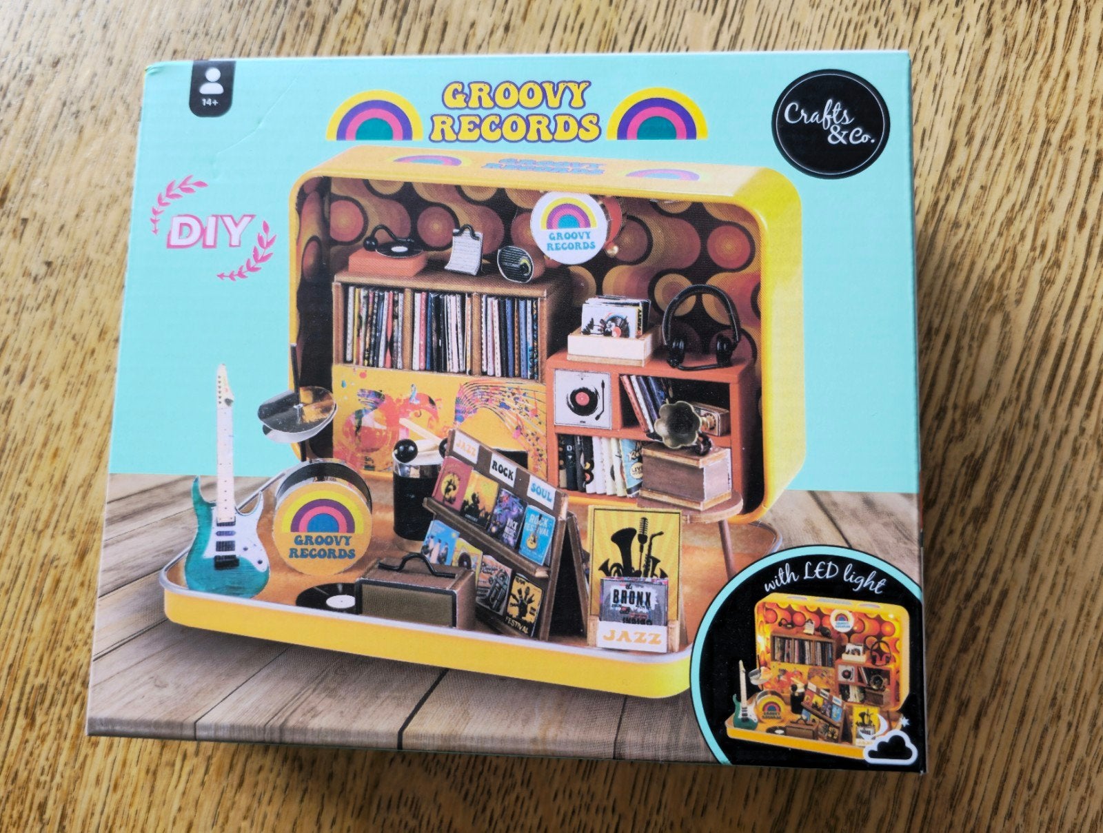 Crafts & Co "Groovy Records", Gebouwen, Nieuw, Ophalen of Verzenden, Knutselwerk