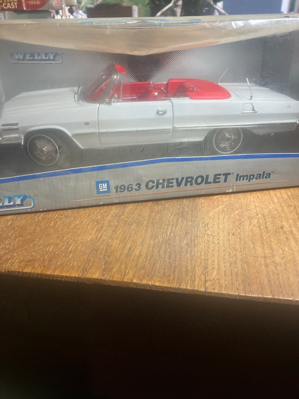 Welly 1963 Chevrolet Impala Modelauto - Nieuw in Doos, Hobby en Vrije tijd, Ophalen, Nieuw, Auto