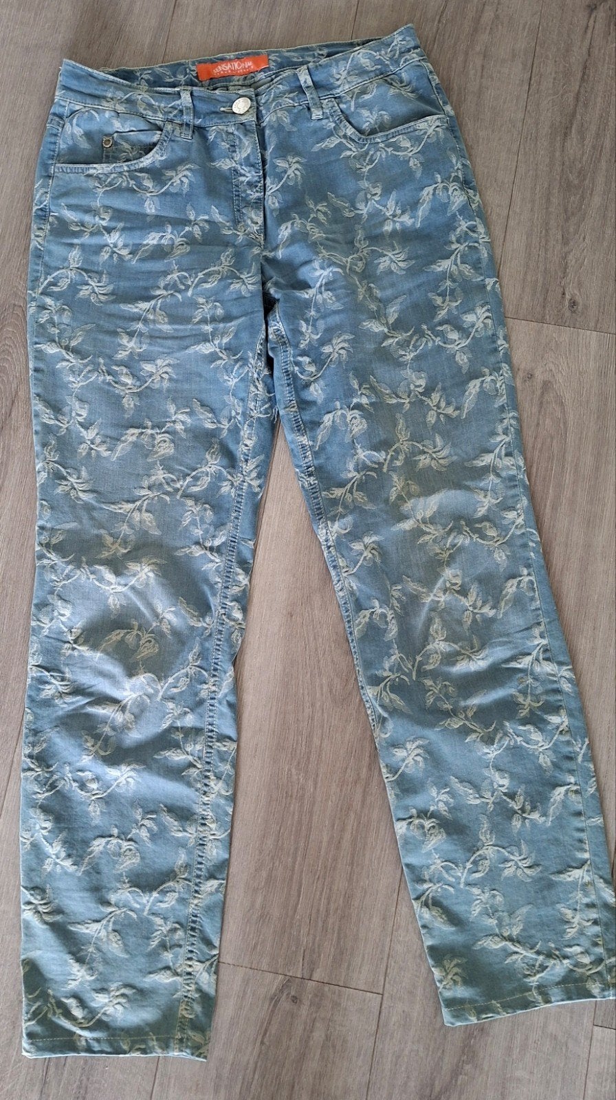 Blauwe jeans maat 38  Zerres, Ophalen of Verzenden, Maat 38/40 (M), Blauw, Lang