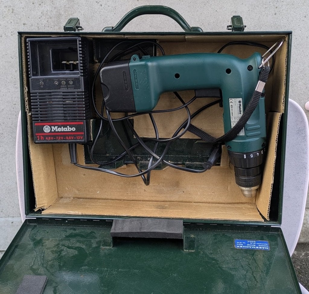 Schroefboormachine Metabo, Ophalen, Gebruikt, Variabele snelheid, Boor- en Schroefmachine