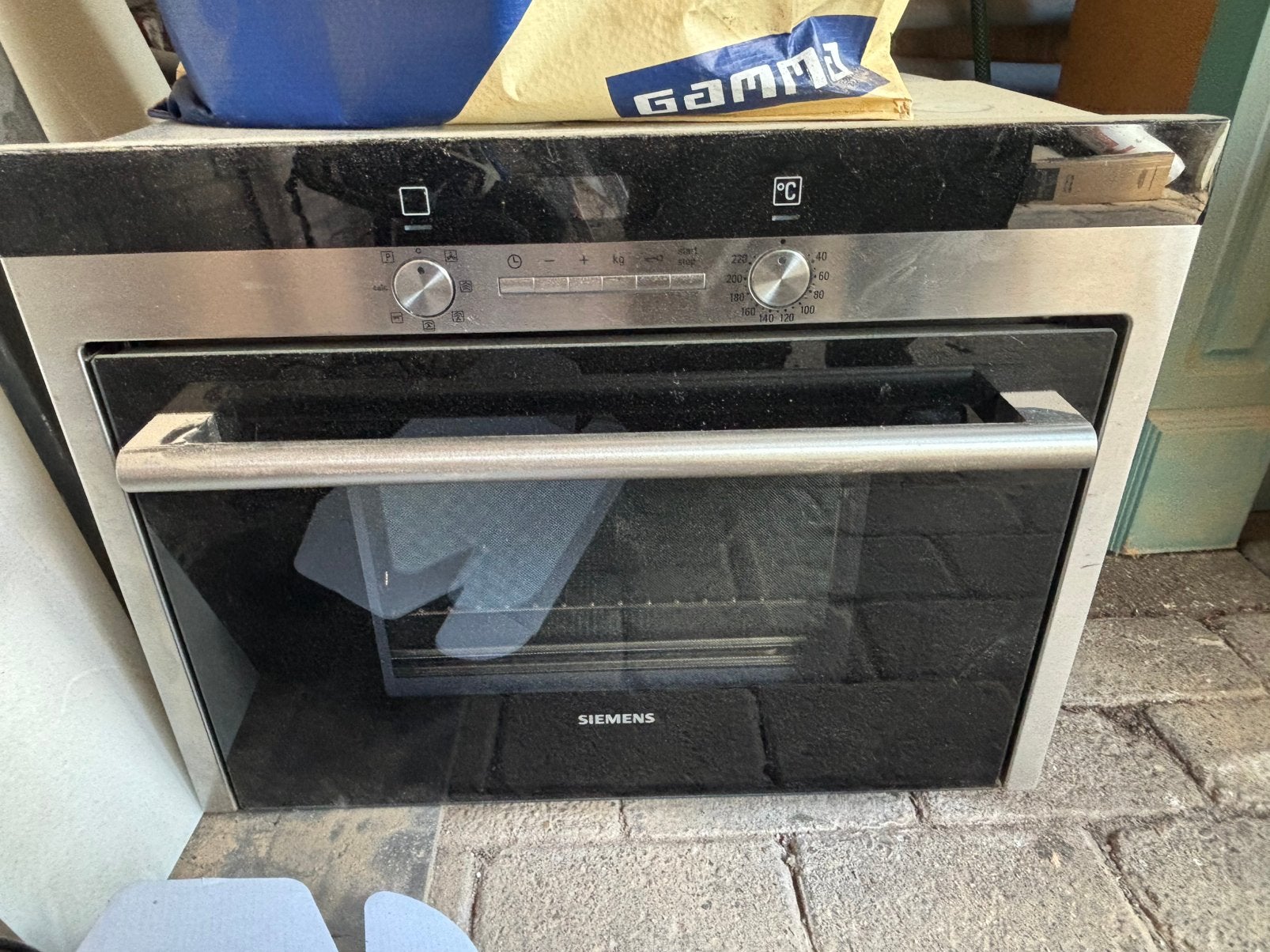 Stoom oven siemens, Witgoed en Apparatuur, Ophalen, Zo goed als nieuw, Stoom