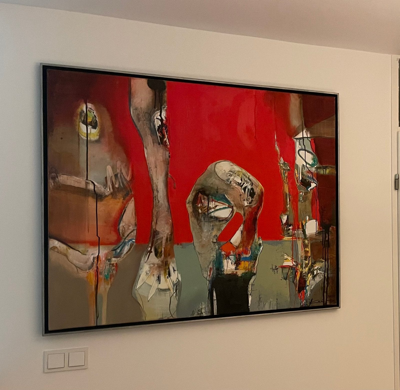 Olieverfschilderij Kantcho Kanev, Ophalen