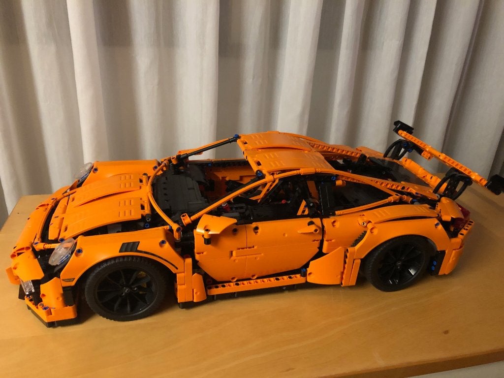 Lego Technic - 42056 - Porsche 911 GT3 RS, Lego.com/service, Ophalen of Verzenden, Zo goed als nieuw, LEGO System A/S