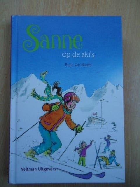 Sanne op de ski's, Paula van Manen, Boeken, Ophalen of Verzenden, Zo goed als nieuw, Fictie algemeen