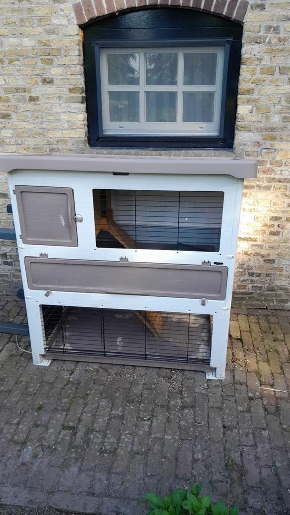 Cavia konijnen hok, Ophalen, 60 tot 90 cm, Zo goed als nieuw, Konijn