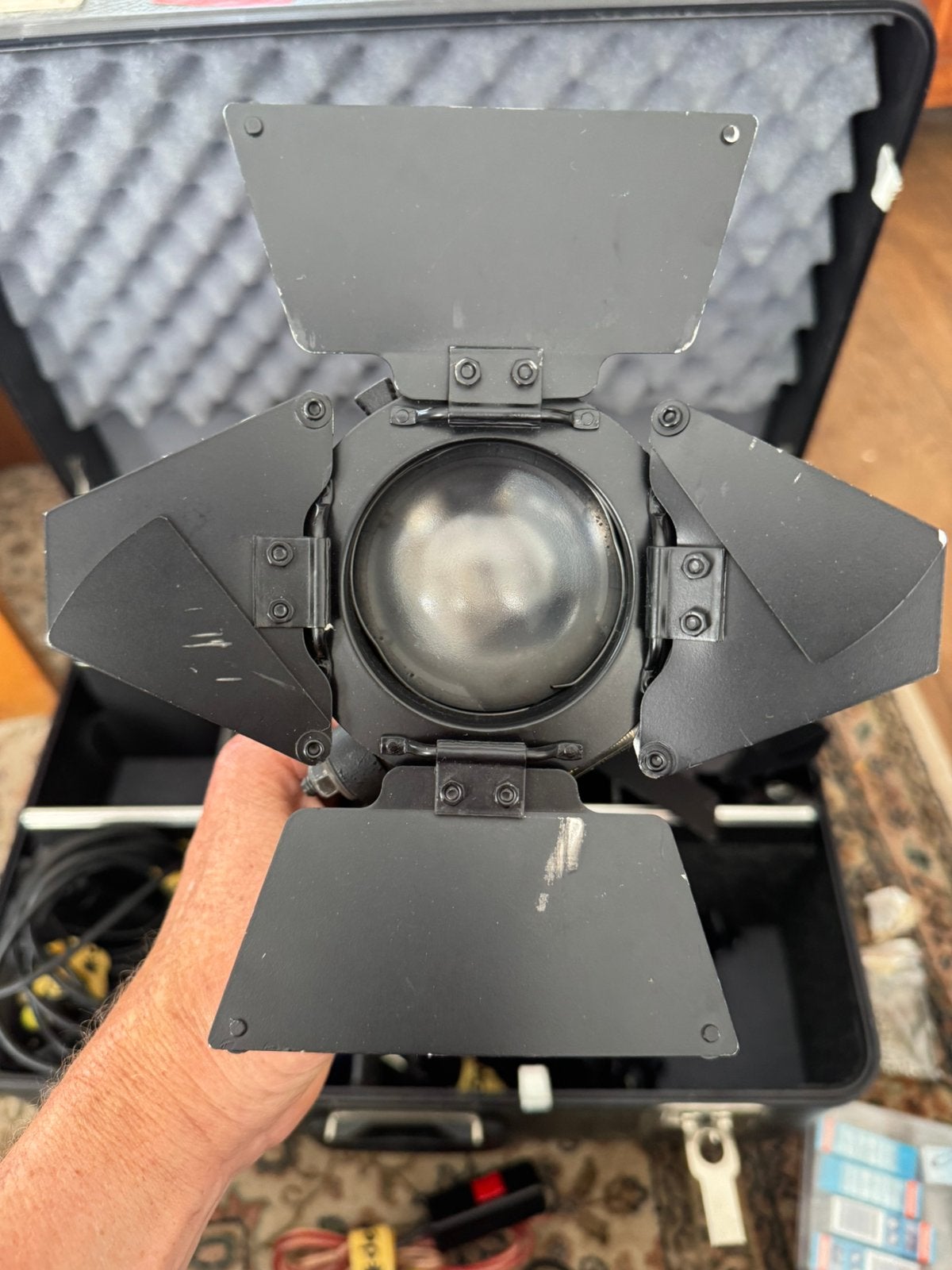 Dedolight DLH4 Aspherics² complete 4  tungsten kit (12V), Ophalen, Zo goed als nieuw, Video