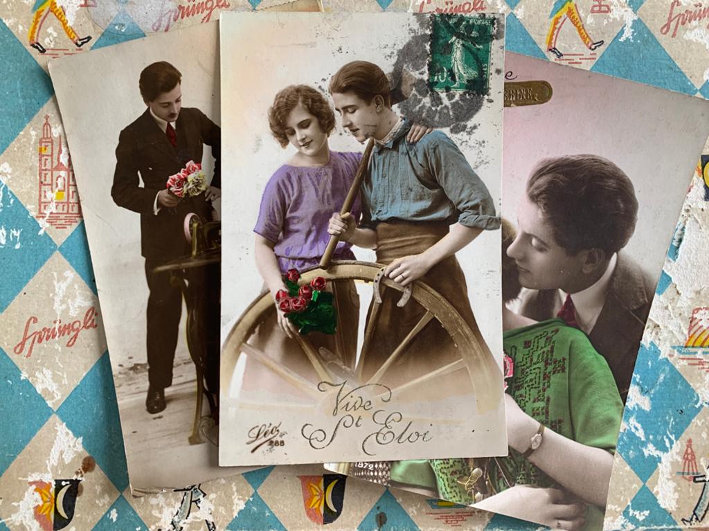 3x Vive Ste …, Ophalen of Verzenden, 1920 tot 1940, Gelopen, Overige thema's