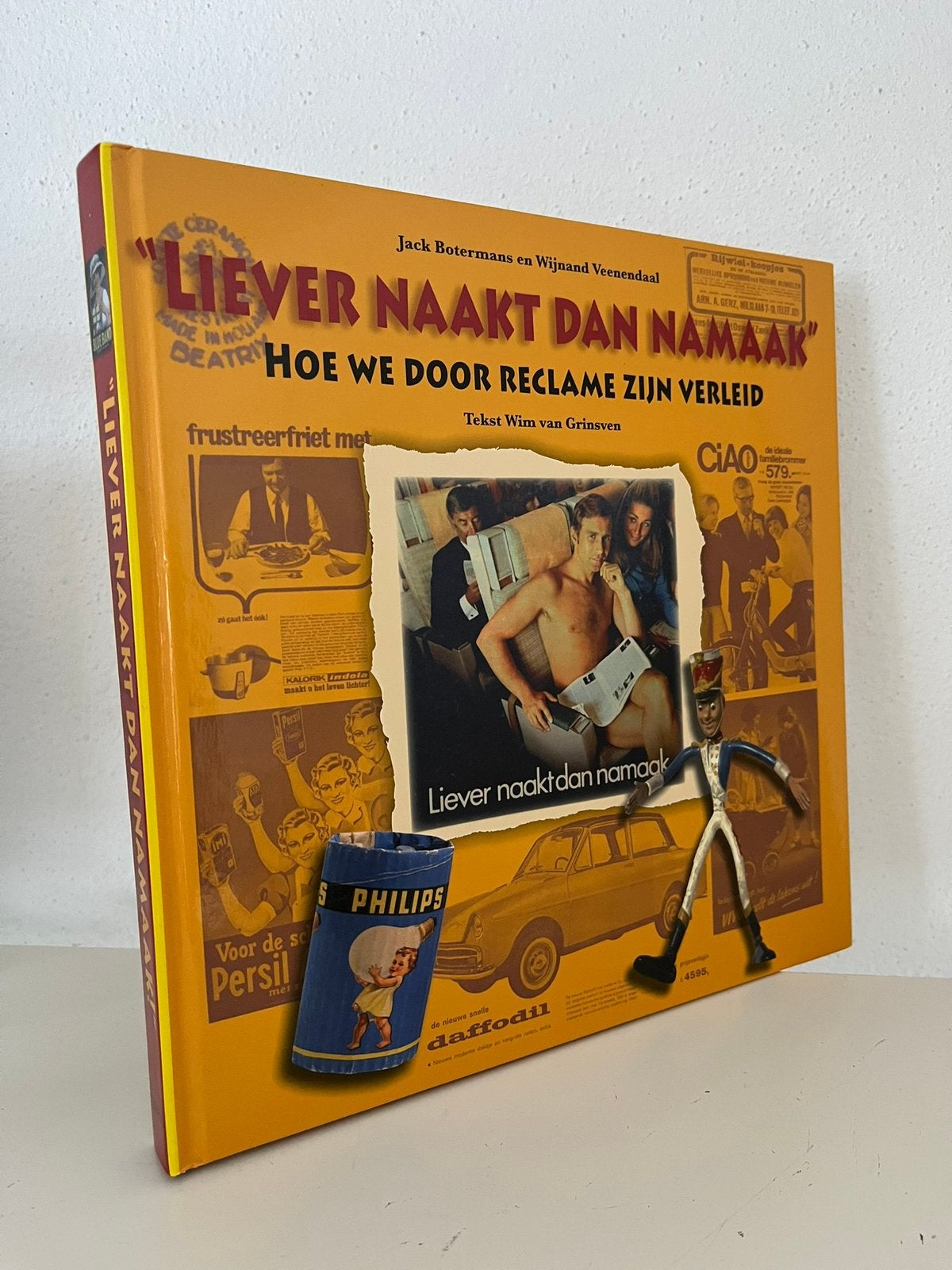 Liever naakt dan namaak - Reclame Marketing - Grinsven, Ophalen of Verzenden, Zo goed als nieuw, Economie en Marketing