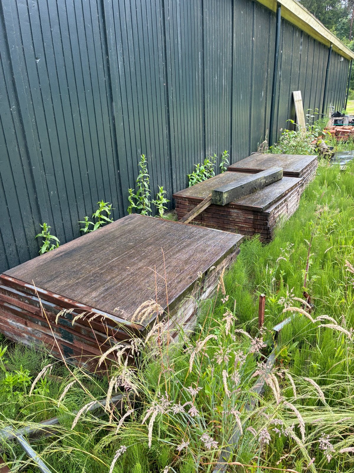16 hardhouten steenschotten, Ophalen, Minder dan 3 meter, Hout, 1 tot 2 meter