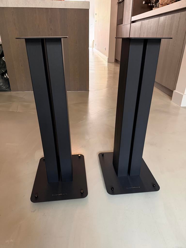 Bowers & Wilkins (B&W) FS-600 S3 Black speaker statieven, Audio, Tv en Foto, Ophalen of Verzenden, Zo goed als nieuw, Bowers & Wilkins (B&W)