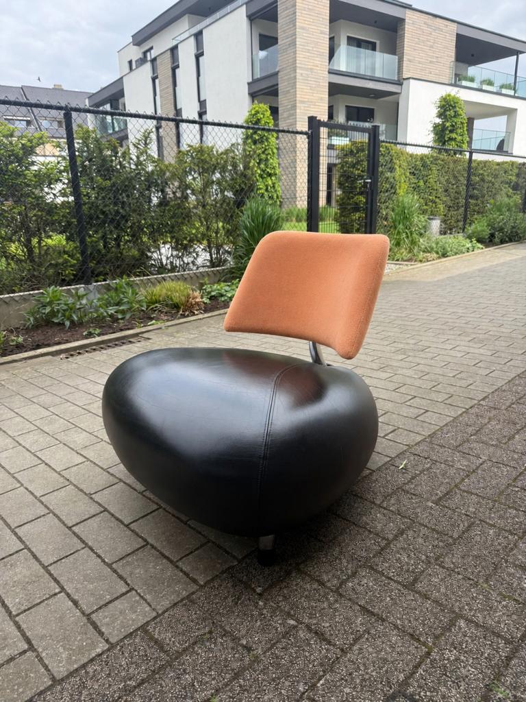 Grote Leolux Pallone fauteuil, Huis en Inrichting, Fauteuils, Ophalen of Verzenden, Zo goed als nieuw, 75 tot 100 cm, 50 tot 75 cm