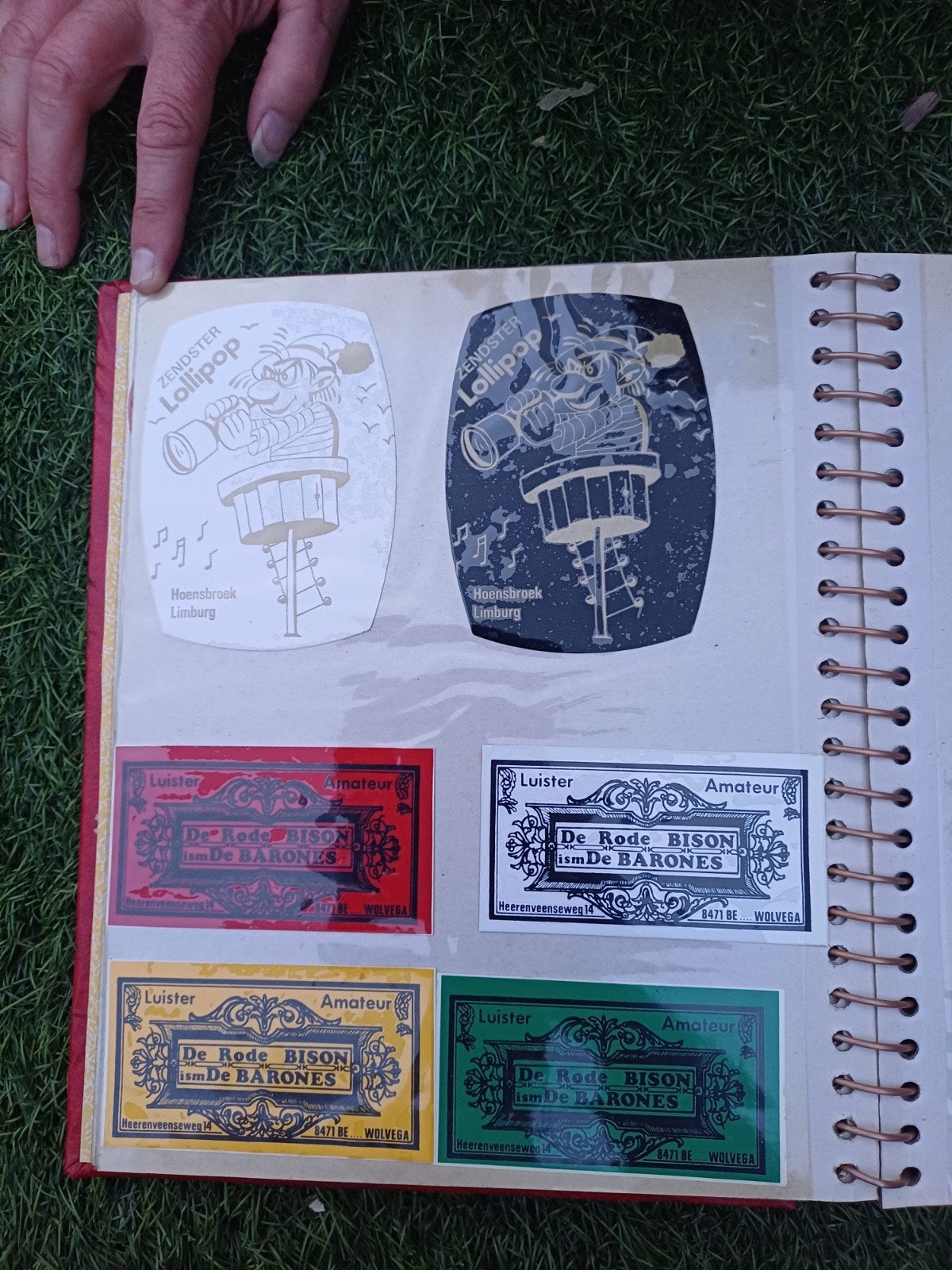 Unieke verzameling piratenzender stickers, Ophalen of Verzenden, Gebruikt, Overige typen