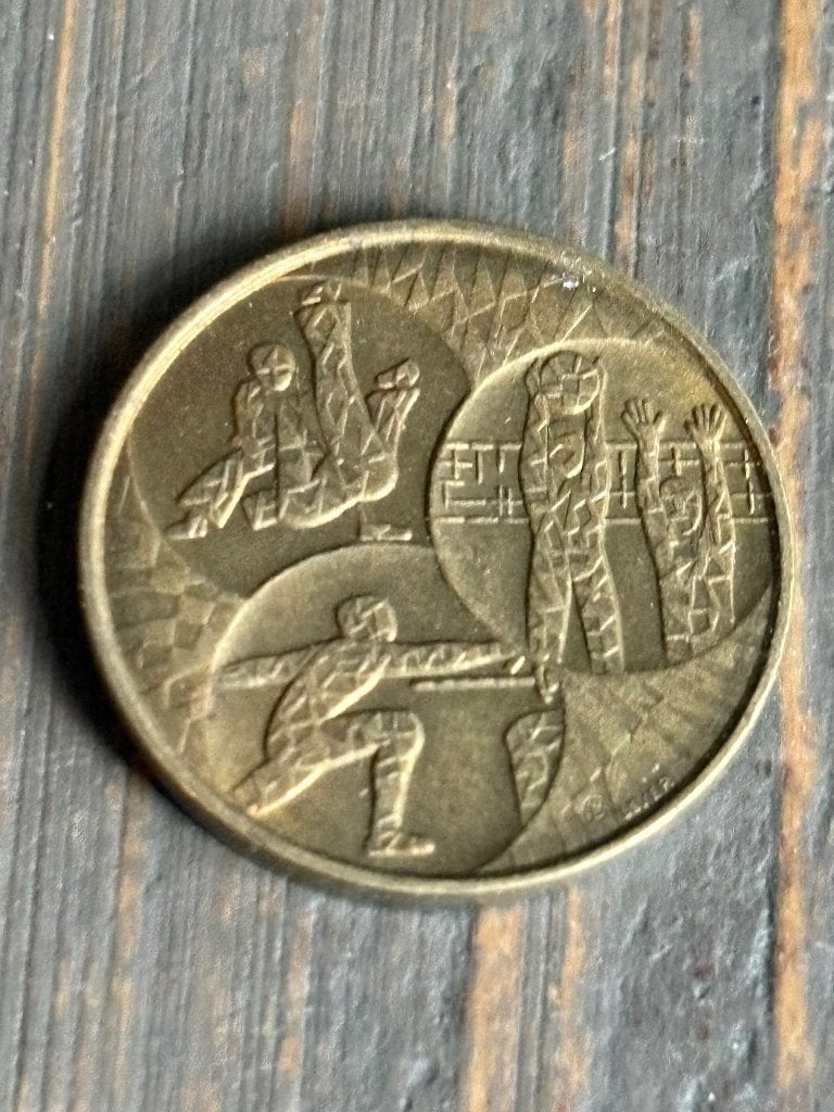 Munt Olympische Spelen 1978 Belgie, Postzegels en Munten, Penningen en Medailles, Ophalen of Verzenden, Overige materialen, Buitenland