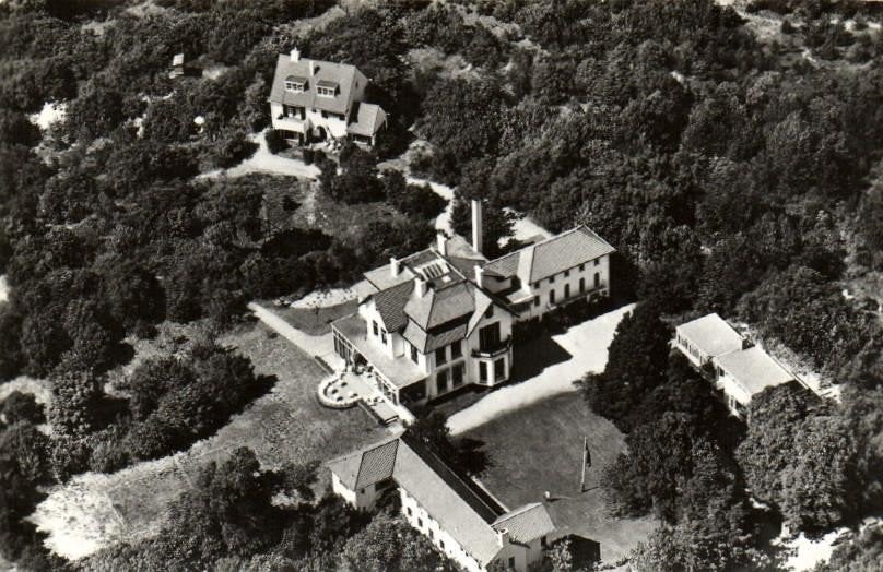 Arbeidersgemeenschap der Woodbrookers, Bentveld - aerocarto, Ophalen of Verzenden, 1960 tot 1980, Gelopen, Noord-Holland