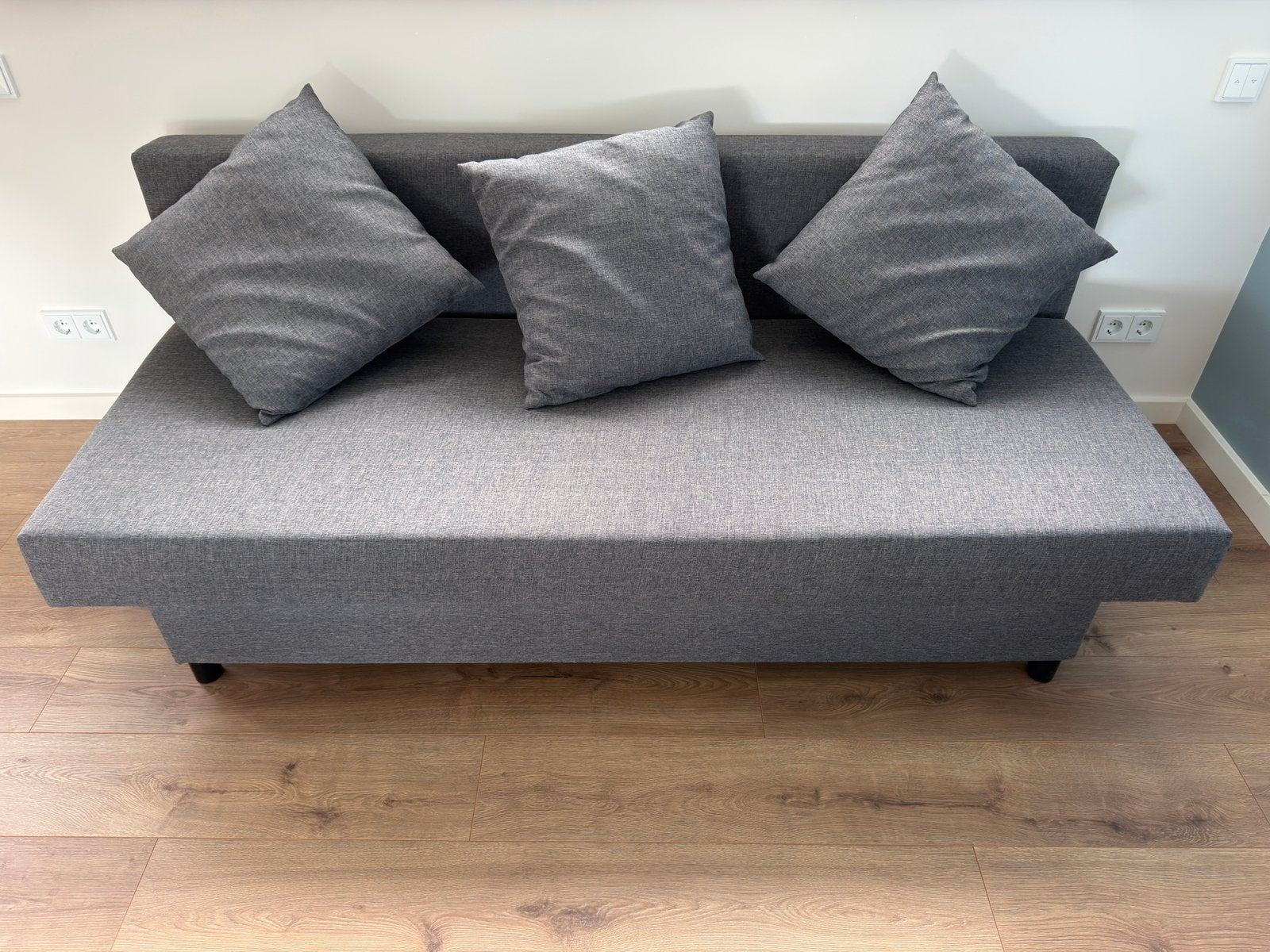 Slaapbank te koop – comfortabel en praktisch, Huis en Inrichting, Ophalen, Tweepersoons, 190 cm of minder, Zo goed als nieuw