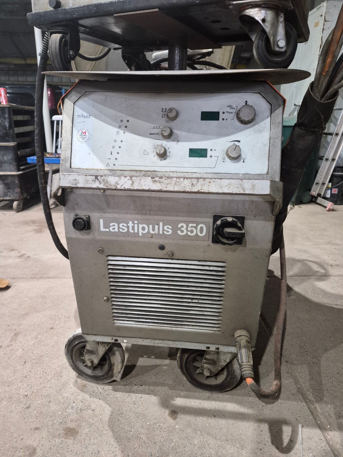 Lastek Lastipuls 350 MIG/MAG Lasapparaat, Ophalen, Gebruikt, 250 ampère of meer, Overige typen
