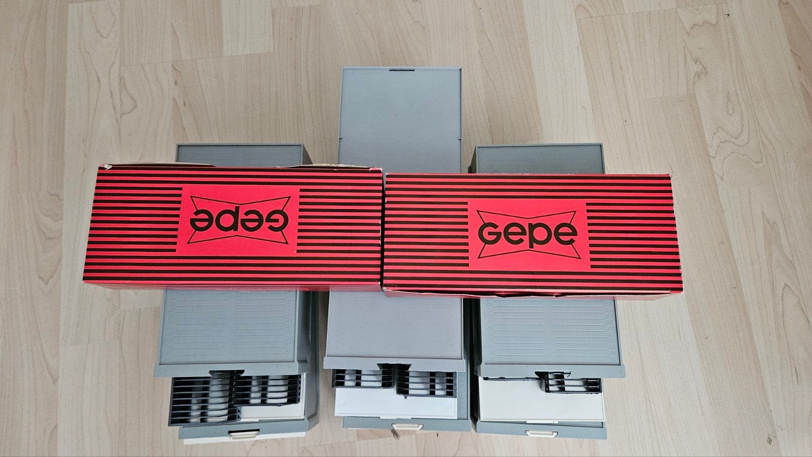 Glasloze Dia raampjes 24x36  plus 6 *2 projectorrekken, Ophalen, Nieuw