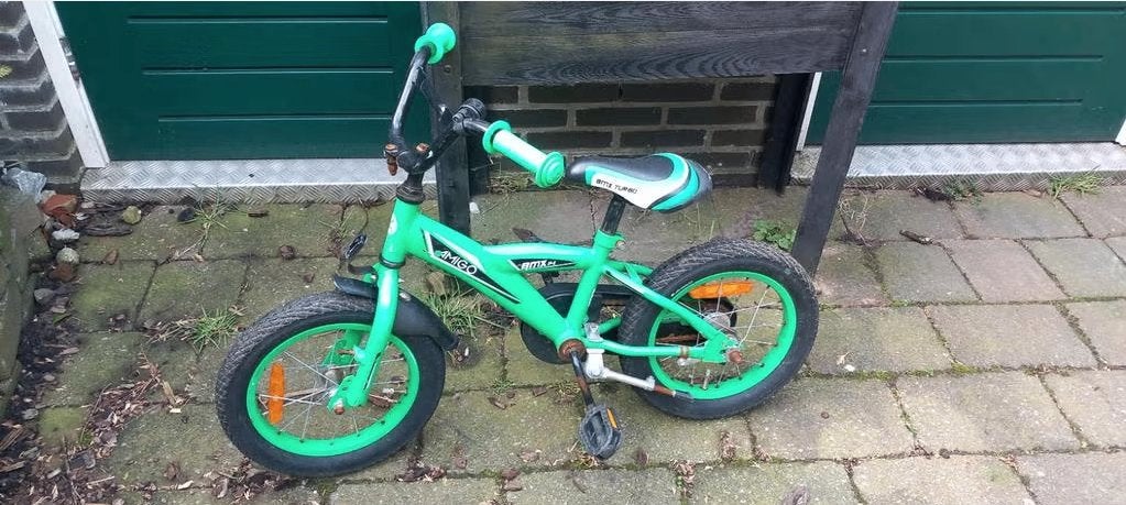 16 inch kinderfiets, Ophalen, Terugtraprem, Amigo BMX, 16 tot 20 inch
